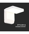 17W LED Wandleuchte - 4000K, Weiß
