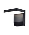 17W LED Wandleuchte - 4000K, Schwarz