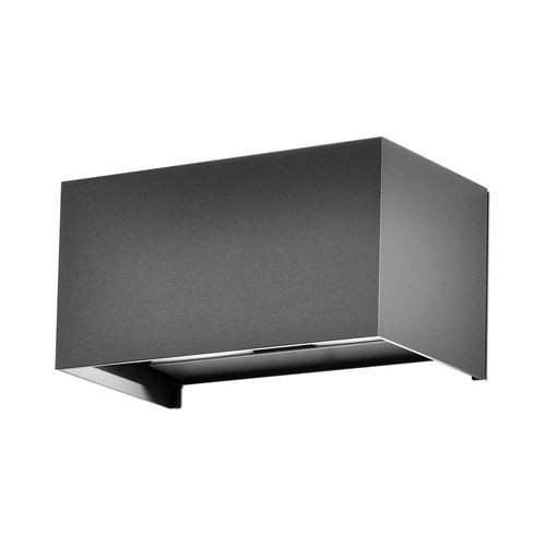 24W Wandleuchte - LED, 3000K, Graues Gehäuse