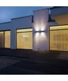 24W Wandleuchte - LED, 3000K, Graues Gehäuse
