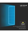 40W LED Solar Straßenleuchte - 4300lm, IP65, 6400K, Aluminium, inkl. Solarpanel und Batterie