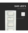 40W LED Solar Straßenleuchte - 4300lm, IP65, 6400K, Aluminium, inkl. Solarpanel und Batterie