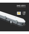 18W LED Wasserdichte Lampe - 60cm, Samsung Chip, Milchiges Abdeckglas, 6500K