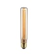E27 2W T30 LED Art Filament Lampe - 1800K, Amber Glas, Vintage Effekt, Lasergravur