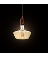 E27 8W LED Filament Lampe - Amber Glas, 620lm, 1800K, 300° Abstrahlwinkel