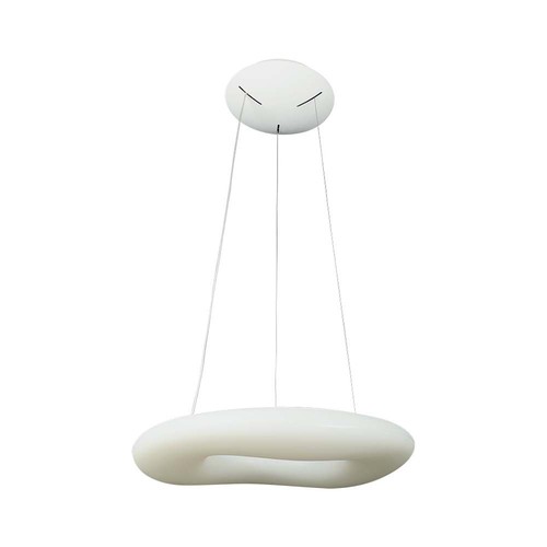 60cm 36W CCT dimmbare Designer Pendelleuchte - Rund, 3900lm, inkl. Fernbedienung, 3 Jahre Garantie