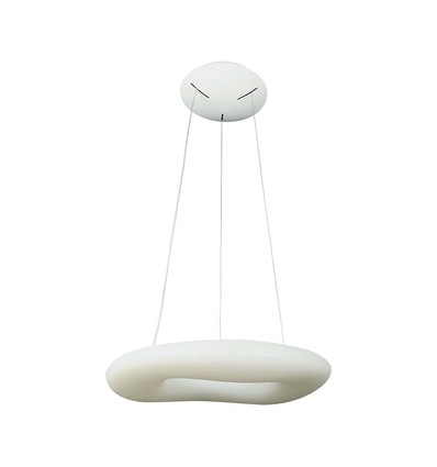 60cm 36W CCT dimmbare Designer Pendelleuchte - Rund, 3900lm, inkl. Fernbedienung, 3 Jahre Garantie