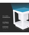 2W Solara LED Solar Wegeleuchte mit Sensor - IP65, 3000K, weiß, 3 Jahre Garantie