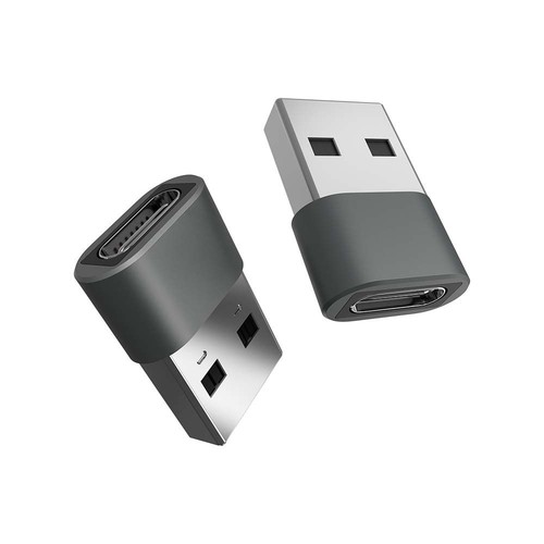 USB-C auf USB Adapter - Audio Connector, weiß