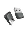 USB-C auf USB Adapter - Audio Connector, weiß
