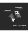 USB-C auf USB Adapter - Audio Connector, weiß