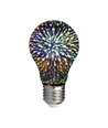E27 3W LED-Lampe - A60, 3D-Sterneffekt