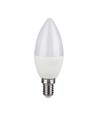 E14 4,8W Smart Kerzenlampe mit Fernbedienung - RGB+4000K, 470lm, dimmbar, inkl. 24-Tasten-Fernbedienung