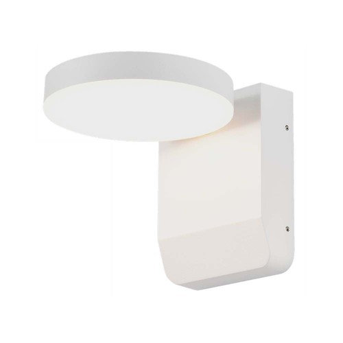 17W Runde LED Wandleuchte - IP65, weiß, 2500lm, 4000K, Fassadenbeleuchtung