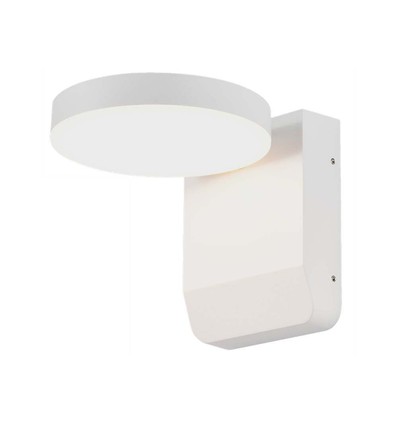 17W Runde LED Wandleuchte - IP65, weiß, 2500lm, 3000K, Fassadenbeleuchtung