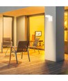 17W Runde LED Wandleuchte - IP65, weiß, 2500lm, 3000K, Fassadenbeleuchtung