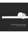 10W LED Bad- / Spiegelleuchte - IP65, 61cm, weiß