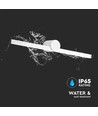 10W LED Bad- / Spiegelleuchte - IP65, 61cm, weiß