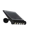 8W LED Solar Wandleuchte mit Sensor - 950lm, 3000K, IP65, 4000mAh Akku