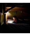 8W LED Solar Wandleuchte mit Sensor - 950lm, 3000K, IP65, 4000mAh Akku