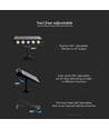 8W LED Solar Wandleuchte mit Sensor - 950lm, 3000K, IP65, 4000mAh Akku