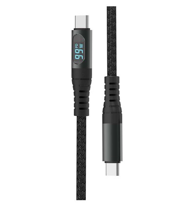 1m USB auf Type C Kabel - Schwarz, für Zuhause und Büro