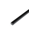V-Tac 2 Meter Schiene für Schienenspots - Schwarz, 3-Phasen, komplett mit Anschluss und Endkappe