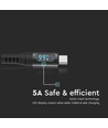 1m USB auf Type C Kabel - Schwarz, für Zuhause und Büro