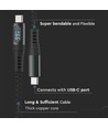 1m USB auf Type C Kabel - Schwarz, für Zuhause und Büro