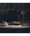 Wiederaufladbare LED Tischleuchte innen/außen - Corten, touch-dimmbar, IP54