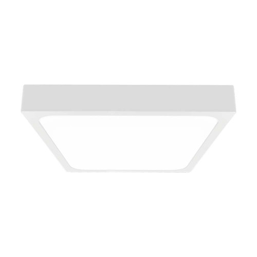 30W LED Deckenleuchte - 6500K, Weißer Rand, quadratisch