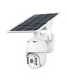 HD Smart 4G Solar PTZ Kamera mit PIR Sensor - Full HD, 360° Pan-Tilt, weiß, inkl. Solarpanel
