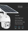 HD Smart 4G Solar PTZ Kamera mit PIR Sensor - Full HD, 360° Pan-Tilt, weiß, inkl. Solarpanel