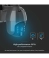 Außen WiFi PTZ Solar-Kamera - 360°, Full HD, IP65, schwarz