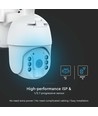 WiFi HD Smart Solar PTZ Kamera mit Solarzelle - 2MP, IP65, PIR Sensor, 360° Rotation, Smart Life App