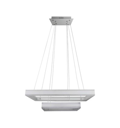 113W LED Kronleuchter, dimmbar - 6300lm, 3000K, Ø60cm, warmweiß, Triac Phasenanschnitt