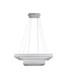113W LED Kronleuchter, dimmbar - 6300lm, 3000K, Ø60cm, warmweiß, Triac Phasenanschnitt