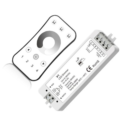 LEDlife rWave Controller mit Fernbedienung - 12V (96W), 24V (192W)