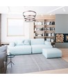 92W LED Kronleuchter Pendelleuchte, 3-Stufen dimmbar - 4550lm, 3000K, kaffeebraunes Aluminium, 360 Grad Abstrahlwinkel