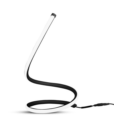 20W LED Designer Tischleuchte - Schwarz, 3000K, 1840lm, IP20 Innenbereich