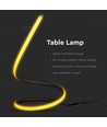 20W LED Designer Tischleuchte - Schwarz, 3000K, 1840lm, IP20 Innenbereich