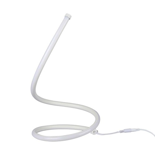 V-TAC LED Design Tischlampe 20W - EU-Stecker, Kabel + Schalter, 3000K, Weiß