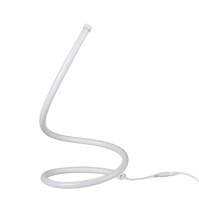V-TAC LED Design Tischlampe 20W - EU-Stecker, Kabel + Schalter, 3000K, Weiß