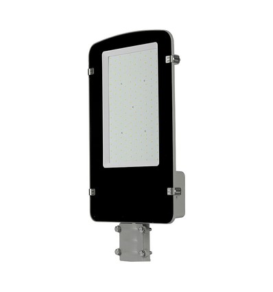 100W LED Straßenleuchte mit Samsung LED Chip - 100lm/W, IP65, graues Gehäuse, Außenbereich