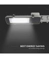 100W LED Straßenleuchte mit Samsung LED Chip - 100lm/W, IP65, graues Gehäuse, Außenbereich