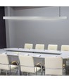 120cm 40W LED Lichtleiste mit Samsung Chip - Silver, 4000K, 120°, inkl. Seilaufhängung