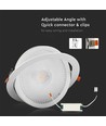 V-TAC LED Downlight 10W - Samsung Chip, 6400K