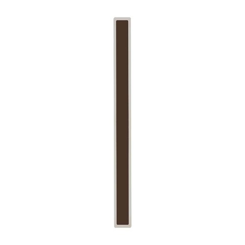 Wandleuchte länglich Corten, LED 17W - 4000K, IP65, für Innen- und Außenbereich geeignet.