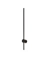 12W LED Wandleuchte, RA90 - IP65, schwarz, 1590lm, 3000K, 65cm hoch