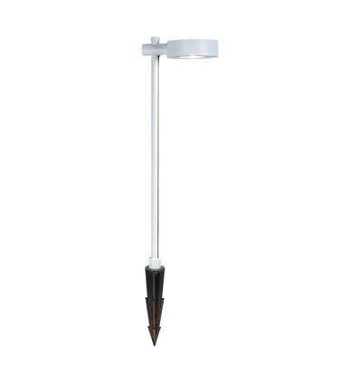 6W LED Wegeleuchte / Gartenlampe, RA90 - Weiß, IP65, 4000K, 102,5cm hoch, inkl. Leuchtmittel